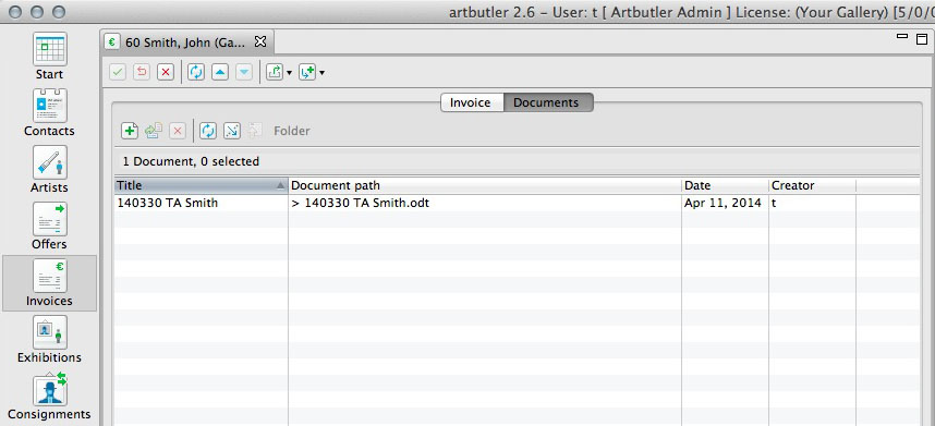 Document Invoice Link