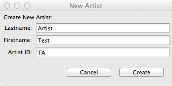 New Artist
